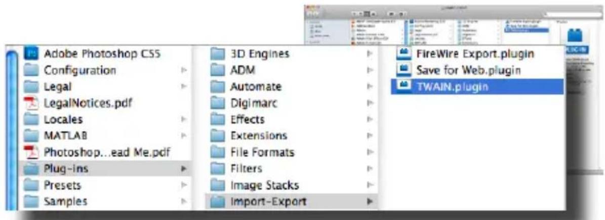 MUSTEK ScanExpress S40 Plus - - If you are a MAC OS user using Photoshop CS5 or CS4: - 1