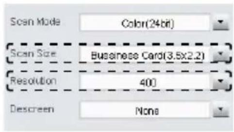 MUSTEK ScanExpress S40 Plus - Scanning the Business card - 4