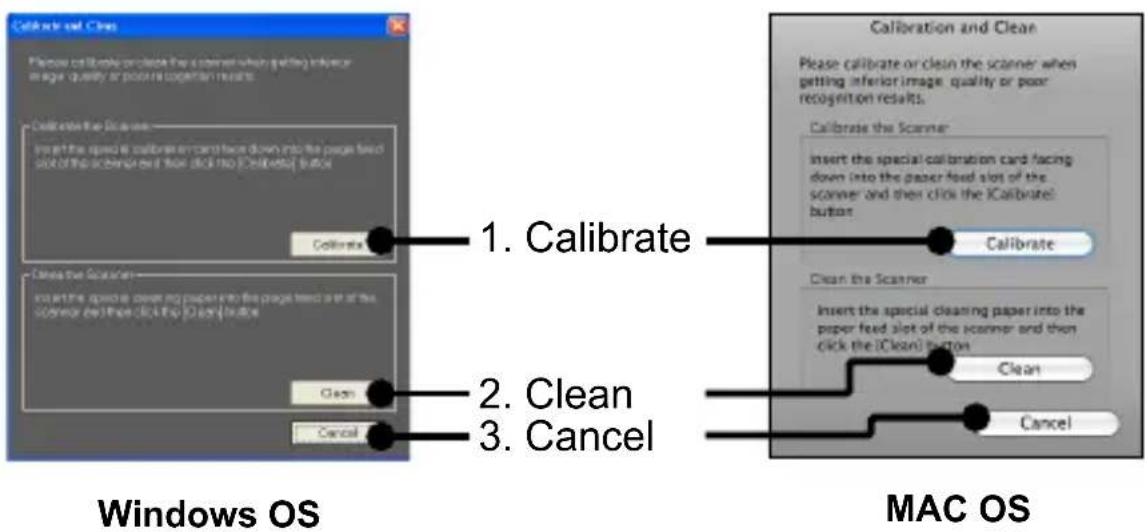 MUSTEK ScanExpress S40 Plus - Using the Calibration and Cleaning Paper - 1