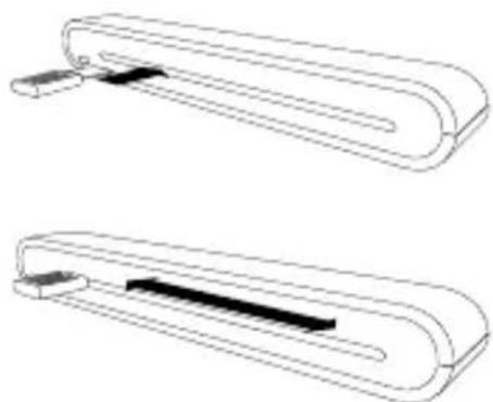 MUSTEK ScanExpress S40 Plus - Using the Cleaning Stick - 1