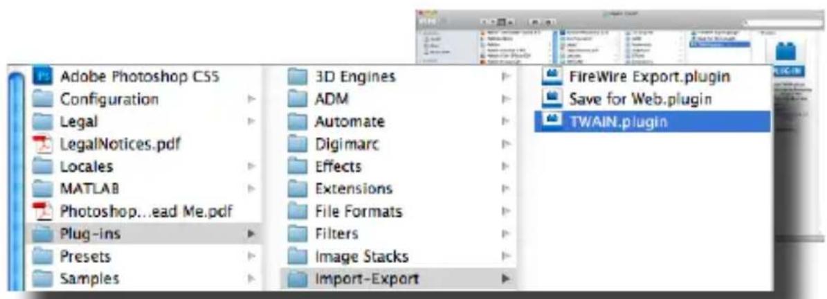 MUSTEK ScanExpress S40 Plus - - Si utilizes Photoshop CS5 o CS4 en un système operativo MAC: - 1