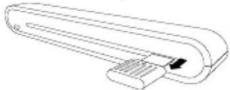 MUSTEK ScanExpress S40 Plus - Using the Cleaning Stick - 2