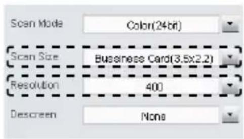 MUSTEK ScanExpress S40 Plus - Numérisation de la carte de visite - 4
