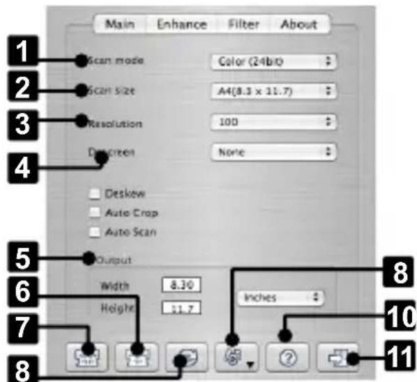 MUSTEK ScanExpress S40 Plus - SO de MAC SO de PC - 1