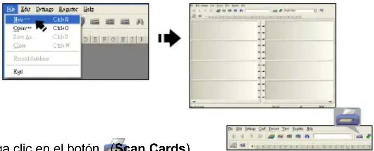 MUSTEK ScanExpress S40 Plus - Digitalizar la tarjeta de visita - 1