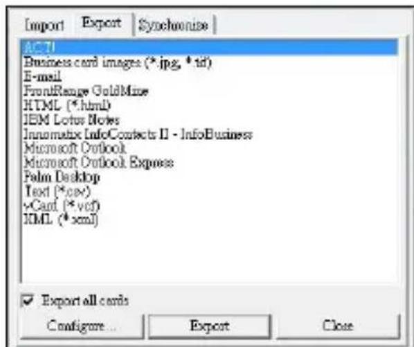 MUSTEK ScanExpress S40 Plus - Exportare Sincronizar - 2