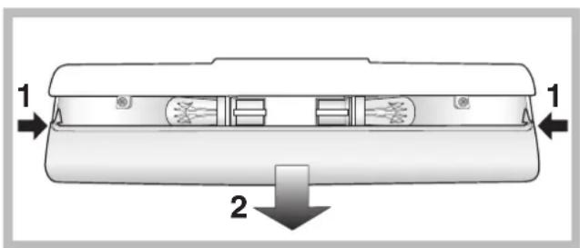 INDESIT BIAA 34 F SI - Sustituir la bombilla - 1