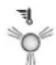 INDESIT BIAA 34 F SI - b) Sunā alarma sī se aprind cele douā indicatoare galbene impreuná cu cel verde. - 1