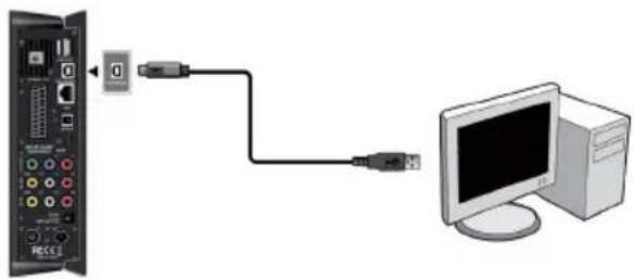 EMTEC Movie Cube S900H - Connexion à l'ordinateur - 1