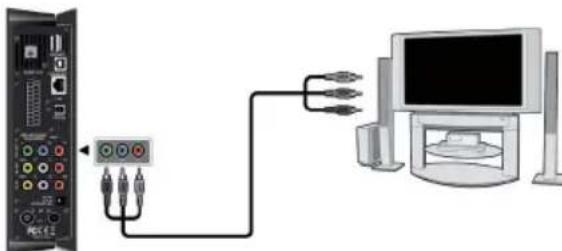 EMTEC Movie Cube S900H - Follow the Audio Connection method as below: - 1