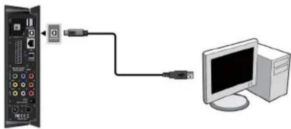 EMTEC Movie Cube S900H - Verbinding met computer - 1