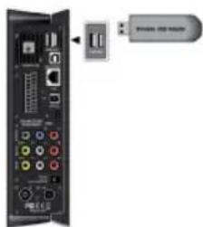 EMTEC Movie Cube S900H - Connexion de l'adaptateur USB sans fi WiFi - 1