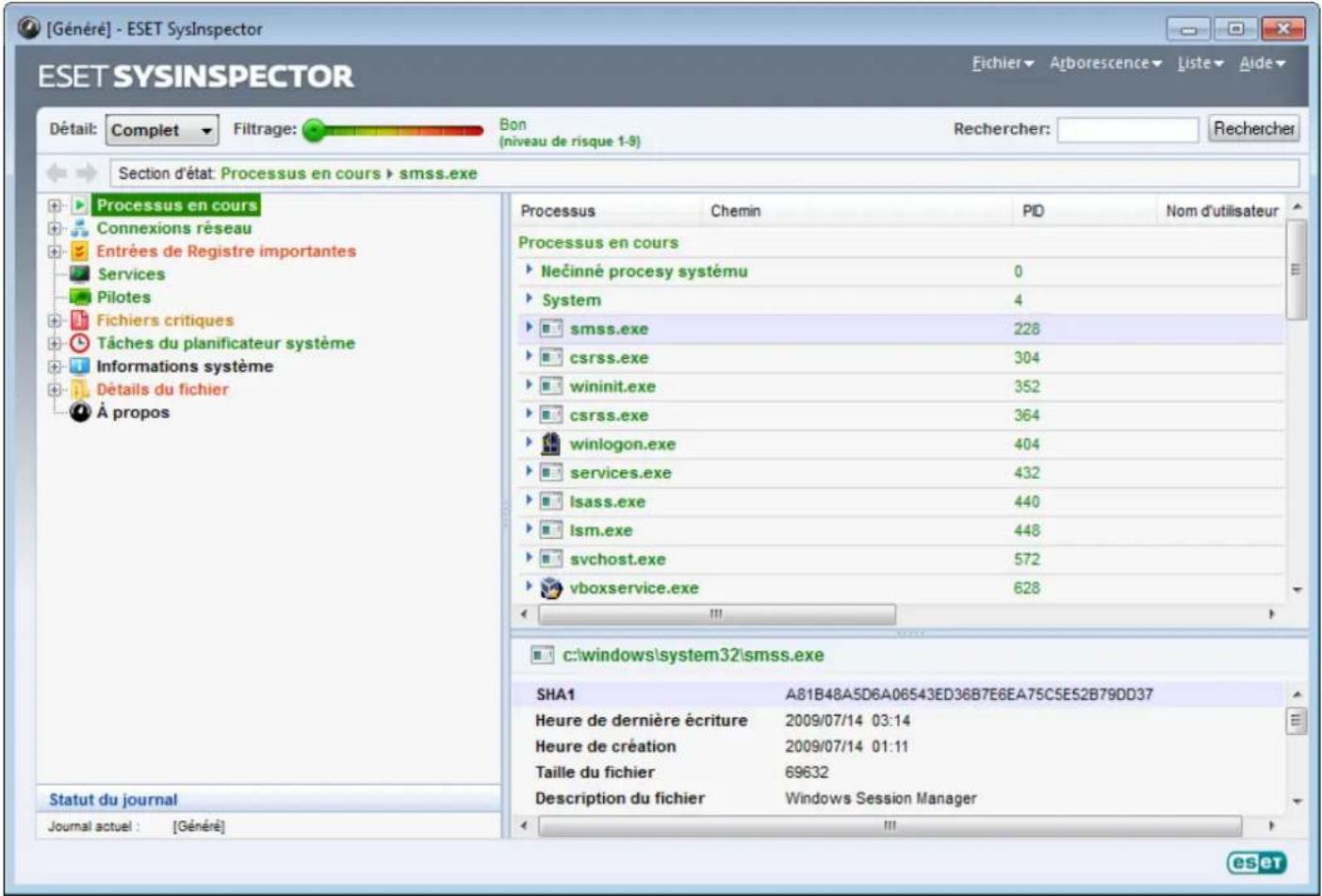 ESET Smart Security 6 - Interface utiliseur et utilisation de l'application - 1