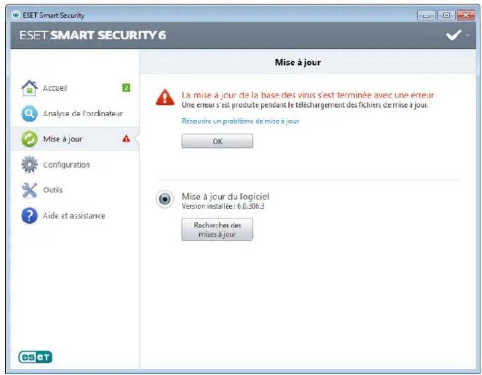 ESET Smart Security 6 - Processus de mise à jour - 2