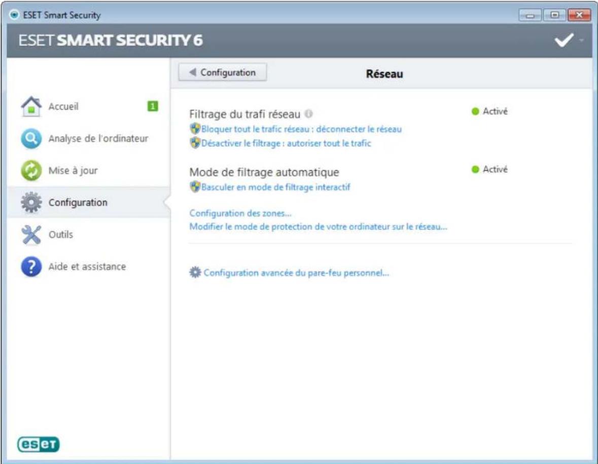 ESET Smart Security 6 - Réseau - 1
