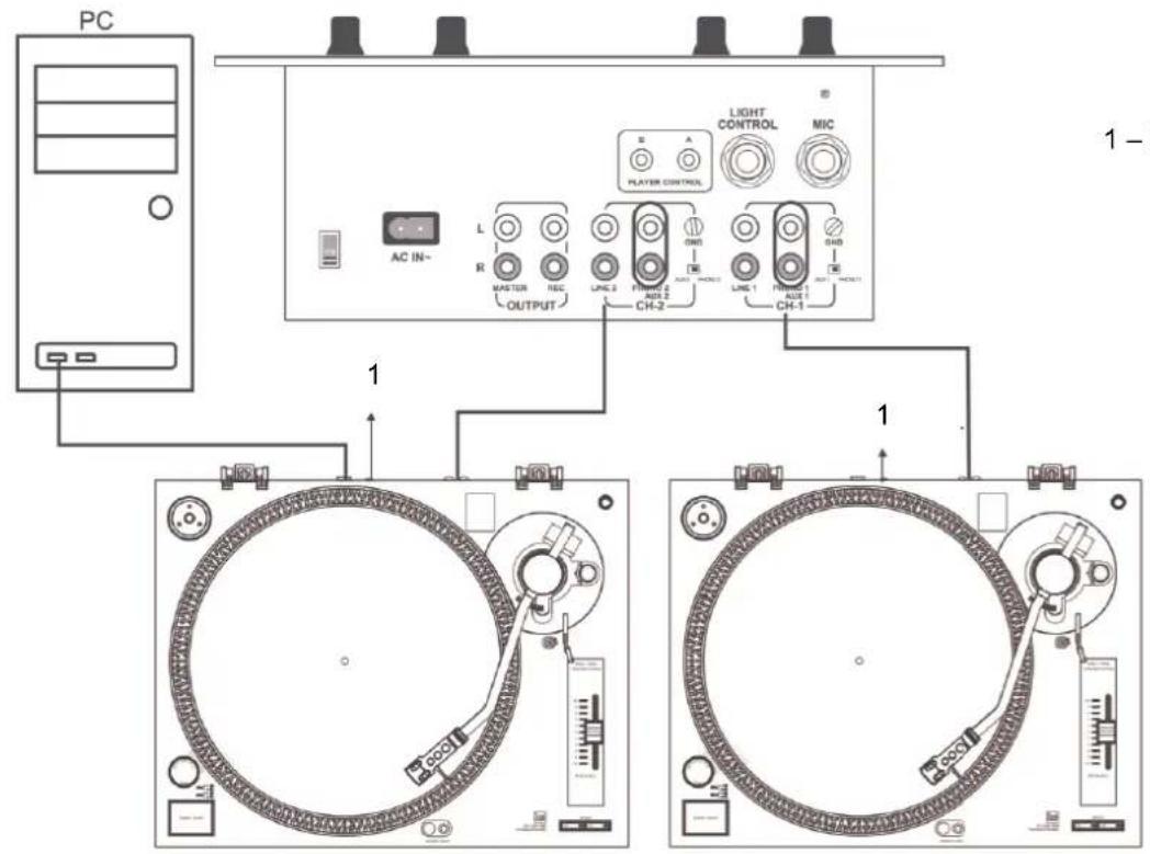PC LIGHT CONTROL MIC PLAYER CONTROL AC IN~ L R MASTER REC OUTPUT LINE 2 SND ADD HORN1 LINE 1 SND ADD HORN1 LINE 2 ADD 2 CH-2 LINE 1 ADD 1 CH-1 1- 1