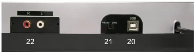 R L PHOTO LINE USB 22 21 20