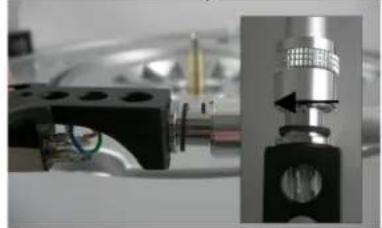 DUAL DTJ 301 USB - Montage de la coquille du bras de lecture - 2