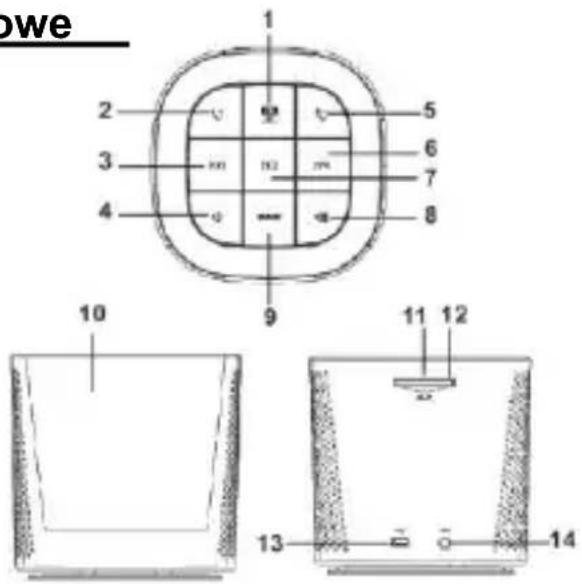 INTENSO Alarmbox - Elementy obsługowe - 1