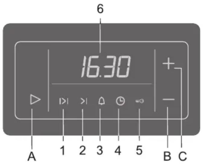 GORENJE BO6321AX - Temporizador digital electrónico ES - 1