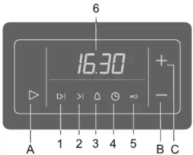 GORENJE BO7349RBR - Deleting the timer settings - 1