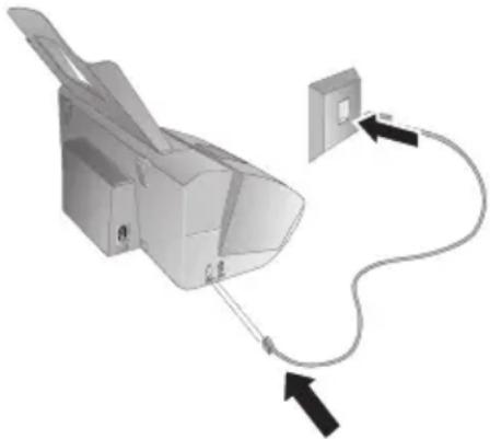 PHILIPS Magic 5 Eco PPF620E - Raccorder le cable téléphonique - 2