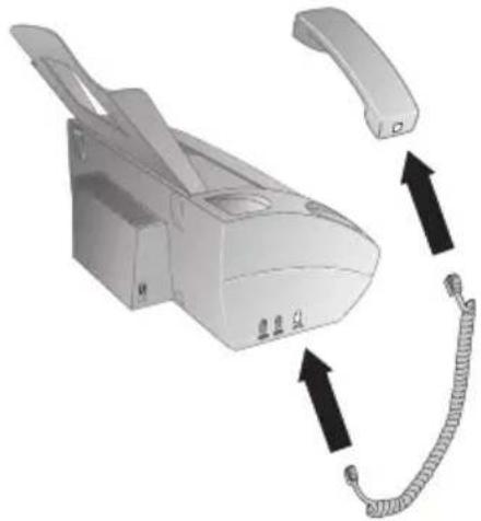 PHILIPS Magic 5 Eco FaxPro PPF755 - Raccorder le combiné - 1