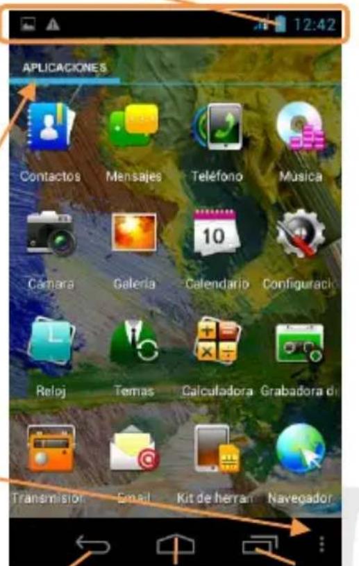 NGM-Mobile WeMove Legend 2 - Pantalla Principal Menu/Principal USIM y nivel bateria - 2