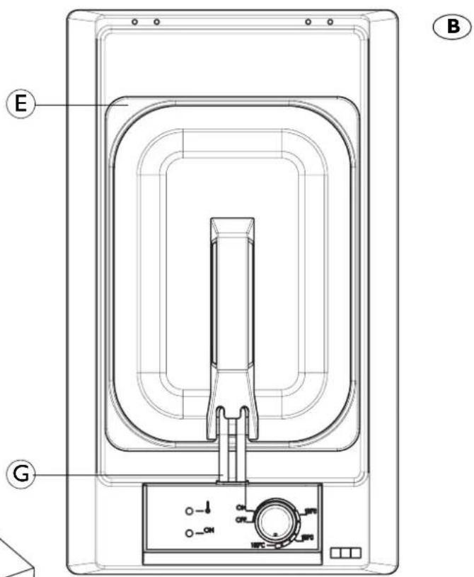 FRANKE Bisel Freidora FHM 301 FR XS SP - Yakindan görünüm - 1