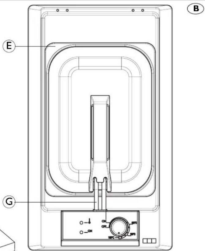 FRANKE Bisel Freidora FHM 301 FR XS SP - Widok z bliska - 1