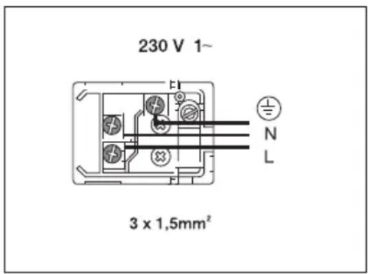 FRANKE Crystal Inox 45 - Conexión Eléctrica. Requisitos Legales - 1