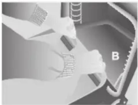 FRANKE Crystal Inox 45 - Iç Cam Kapağı Sökme/Takma Talimatlari - 1