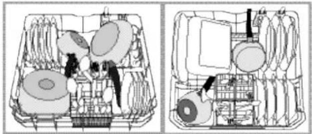 HOTPOINT PFT 8H4X.R - Cesto inferior e cesto dos talheres - 1