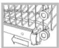 HOTPOINT PFT 8H4X.R - Régler la hauteur du panier supérieur - 1