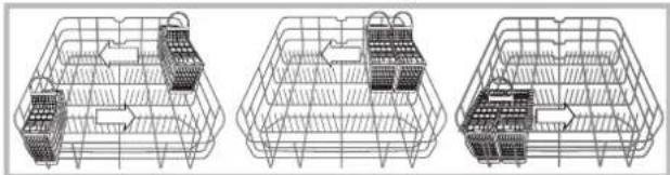 HOTPOINT PFT 8H4X.R - Unterer Korb und Besteckkorb - 3