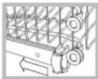 HOTPOINT PFT 8H4X.R - Regular la altura del cesto superior - 1