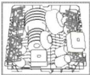 HOTPOINT PFT 8H4X.R - Upper rack - 2