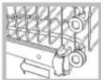 HOTPOINT PFT 8H4X.R - Höheneinstellung des Oberkorbes - 1