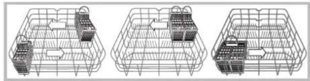 HOTPOINT PFT 8H4X.R - Cesto inferior e cesto dos talheres - 3
