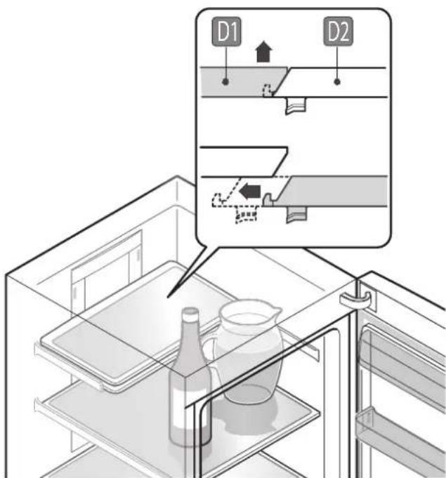 FRANKE FCB 3401 NS 2D XS - Bandeja de vidrio de dos piezas - 1