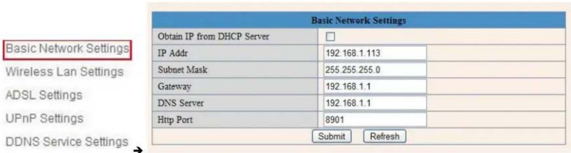 EBODE IPV38 - Configuration réseau basique - 1