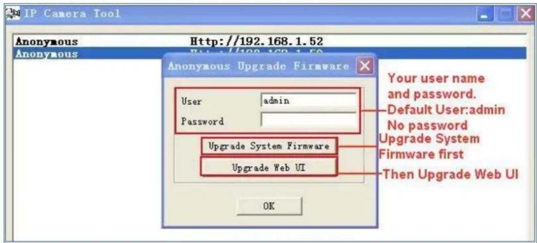 EBODE IPV38WE - Mise à jour logicielle - 1