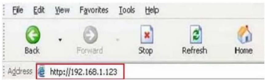 EBODE IPV38WE - Camera Login - 2