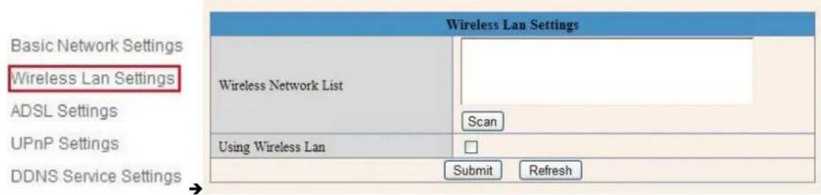 EBODE IPV38WE - Wireless LAN Settings - 1