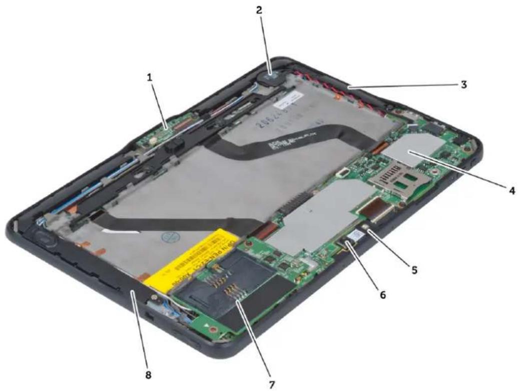 DELL Latitude 10 - Vue interne et externe - 2