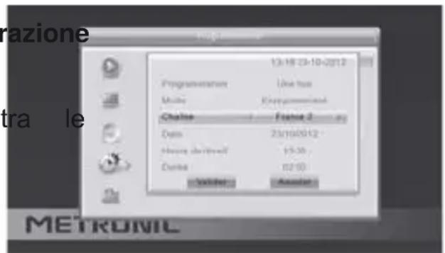 METRONIC Zapbox HDM1.1 - B - Impostare una registrazione con timer - 1