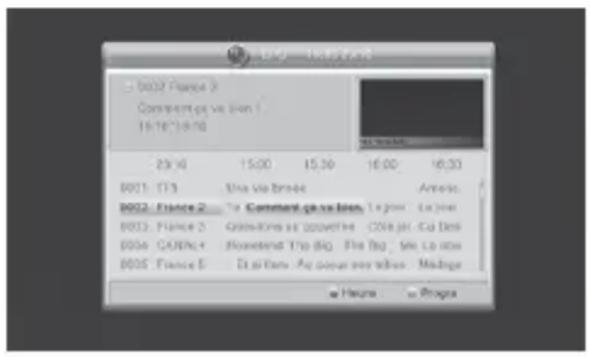 METRONIC Zapbox HDM1.1 - - Guida elettronica dei programmi (EPG) - 1