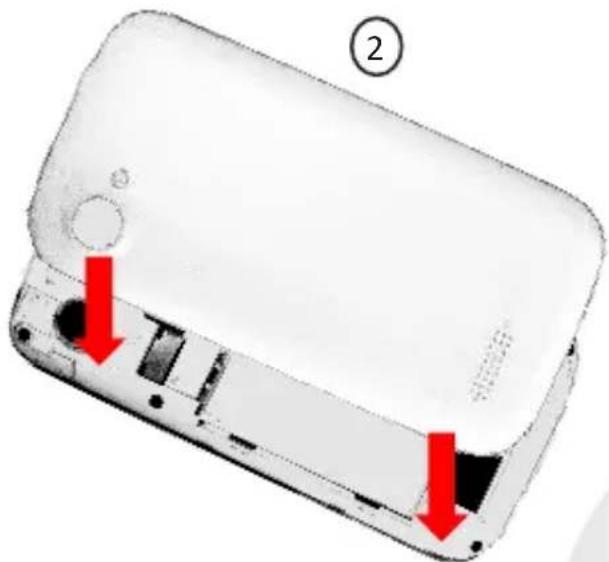 NGM-Mobile WeMove Miracle - Inserire la batteria: - 2