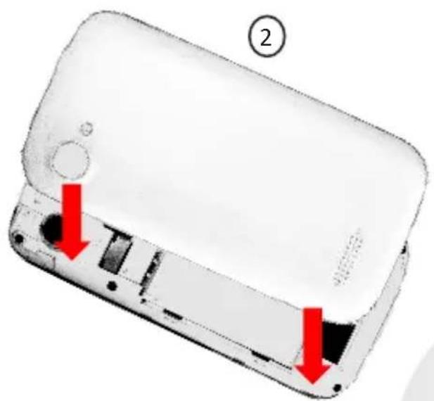 NGM-Mobile WeMove Miracle - Akku einsetzen: - 2