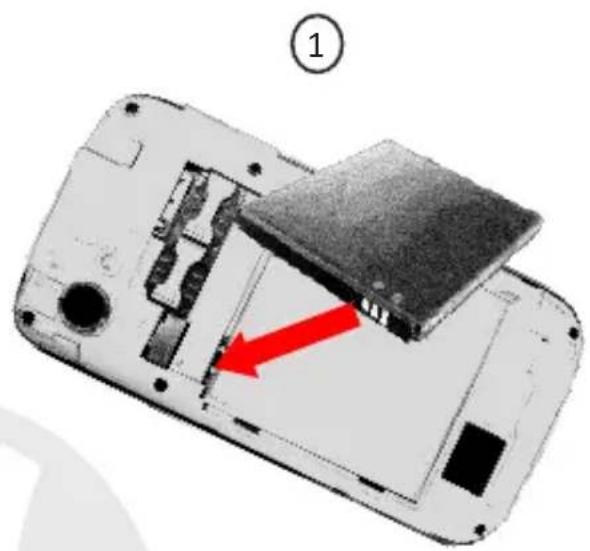 NGM-Mobile WeMove Miracle - Akku einsetzen: - 1